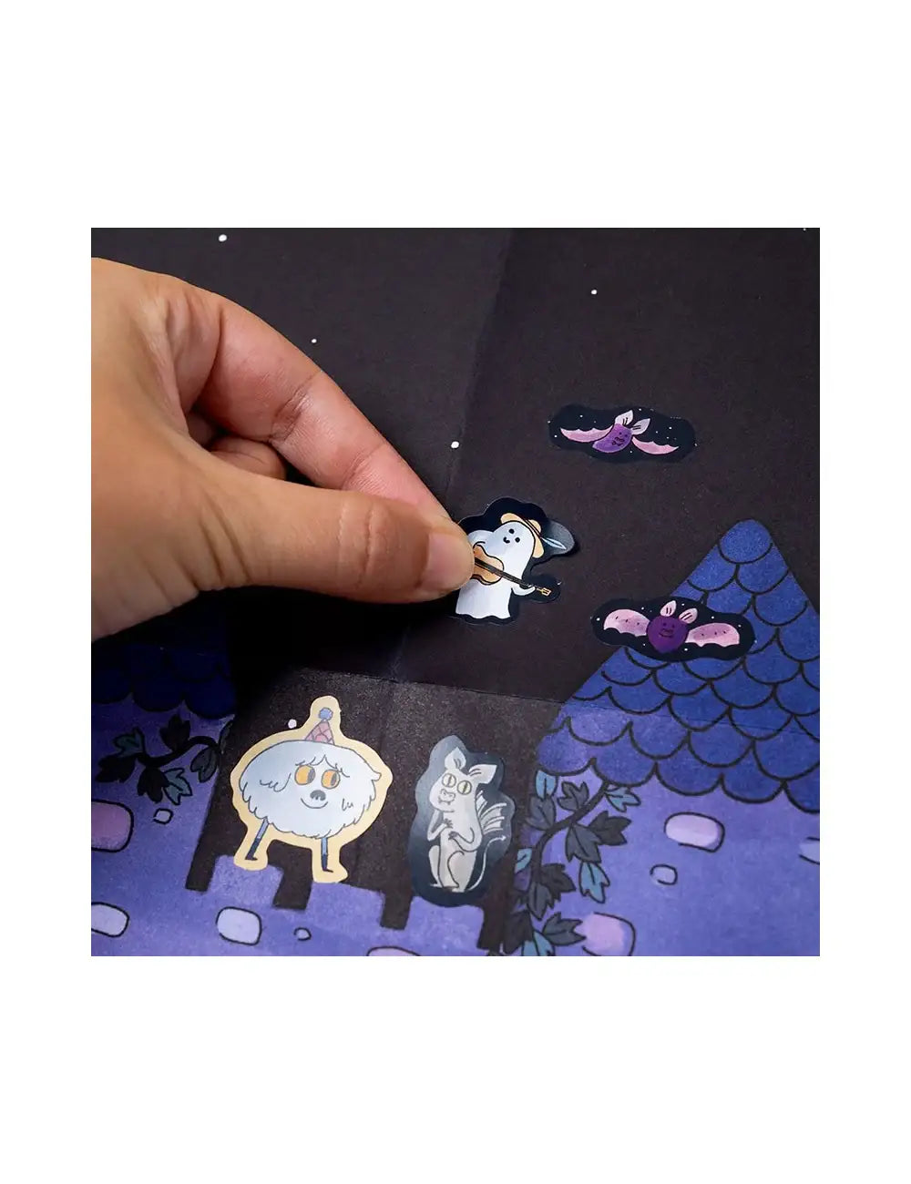 londji-enchanted-poster-mit-wiederablosbaren-stickern-orzauberschloss-kunstundspiel-3 - kunstundspiel 