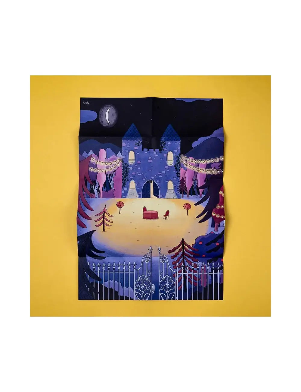 londji-enchanted-poster-mit-wiederablosbaren-stickern-orzauberschloss-kunstundspiel-5 - kunstundspiel 