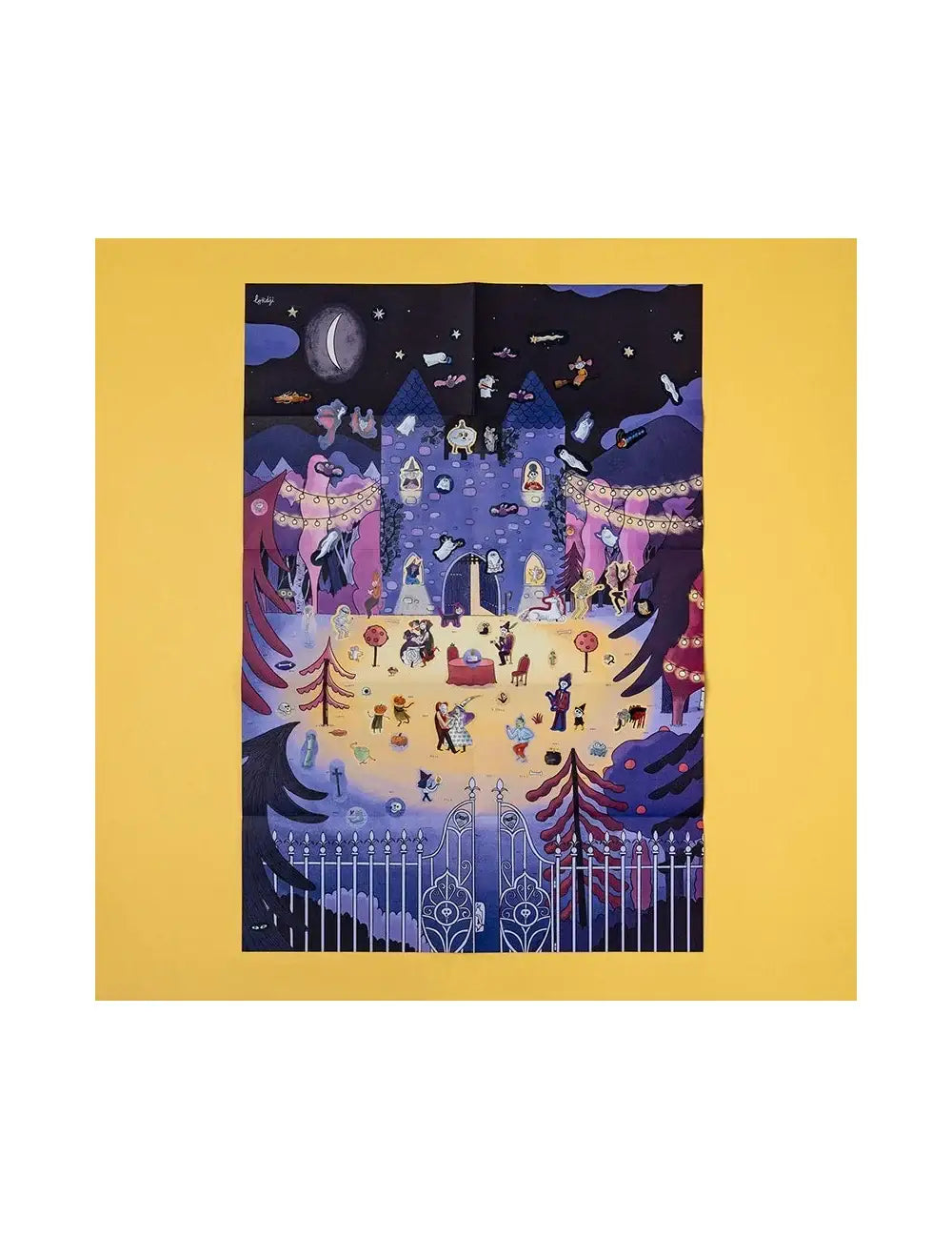 londji-enchanted-poster-mit-wiederablosbaren-stickern-orzauberschloss-kunstundspiel-6-13515 - kunstundspiel 