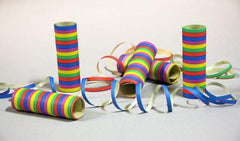 Luftschlangen 18 Röllchen - 4m lang Festartikel Müller