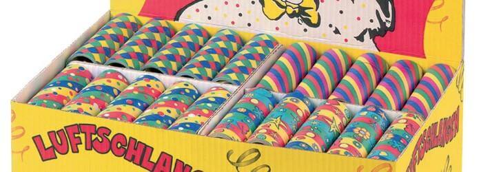 Luftschlangen 4 Motive Festartikel Müller