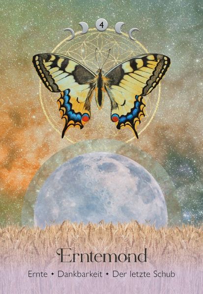 Lunar Magic Orakel - 40 Mondorakel-Karten mit Booklet - 9783868268263 Königsfurt Urania