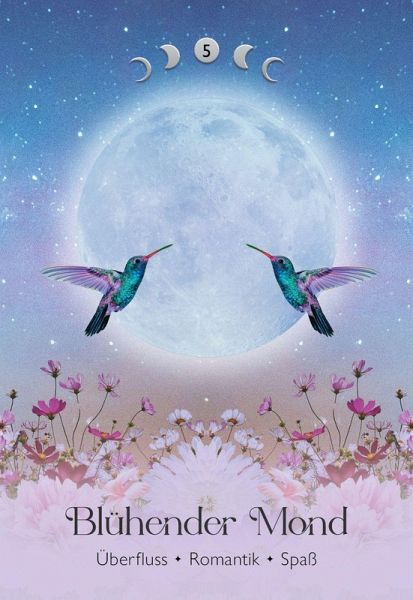 Lunar Magic Orakel - 40 Mondorakel-Karten mit Booklet - 9783868268263 Königsfurt Urania