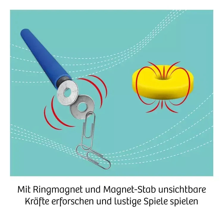 Magnet Spaß Spiele mit unsichtbaren Kräften - Kosmos Spieleverlag