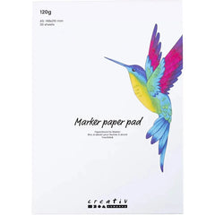 Markerpapier Block A5 - 30 Blatt 120g - Creativ Company