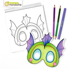 Maskenmalbuch Fantasy Exaclair