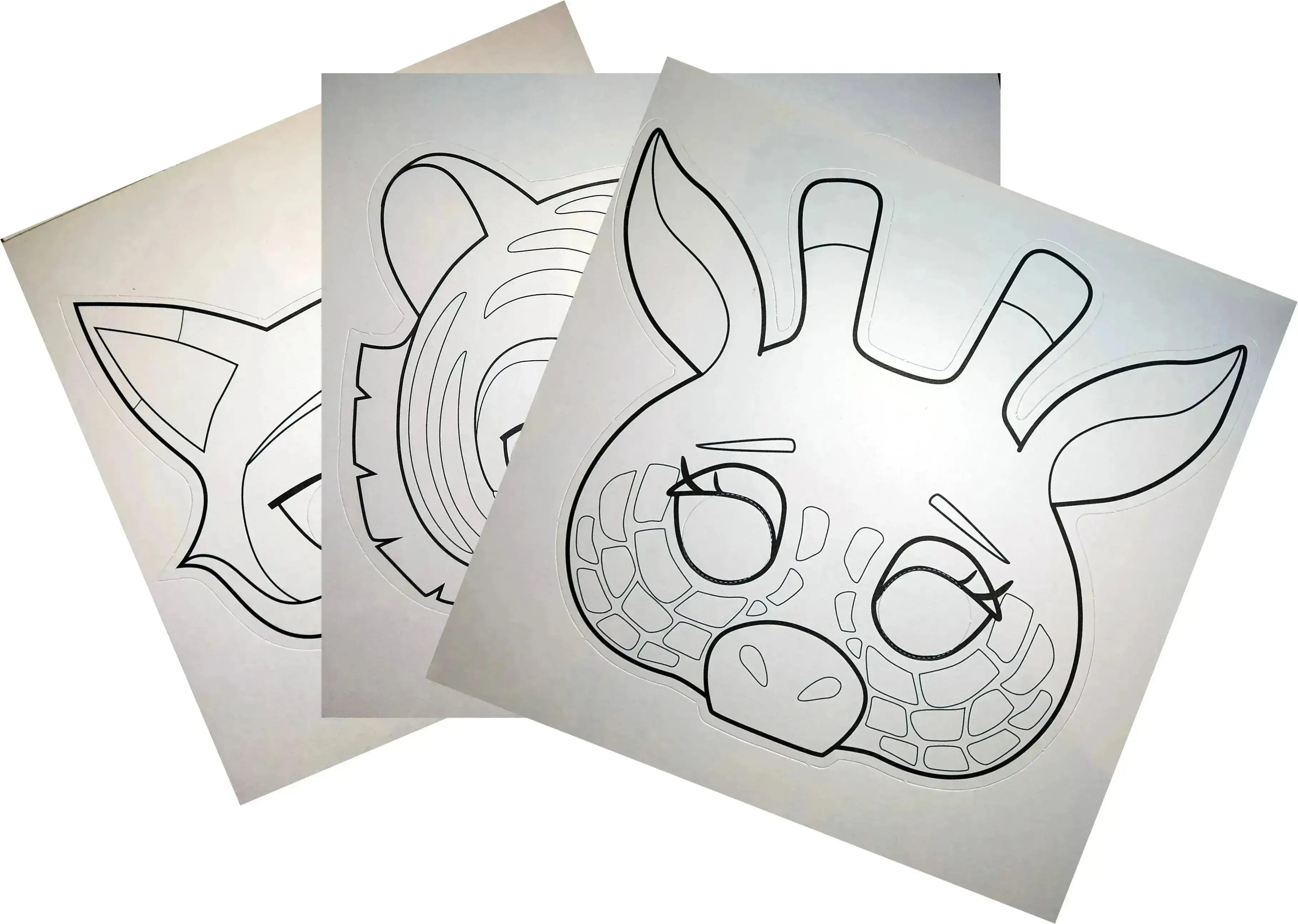 Maskenmalbuch Tiere - GY0230 Exaclair