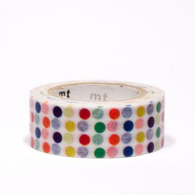 Masking Tape colorful dot - www. kunstundspiel .de 4971910192245