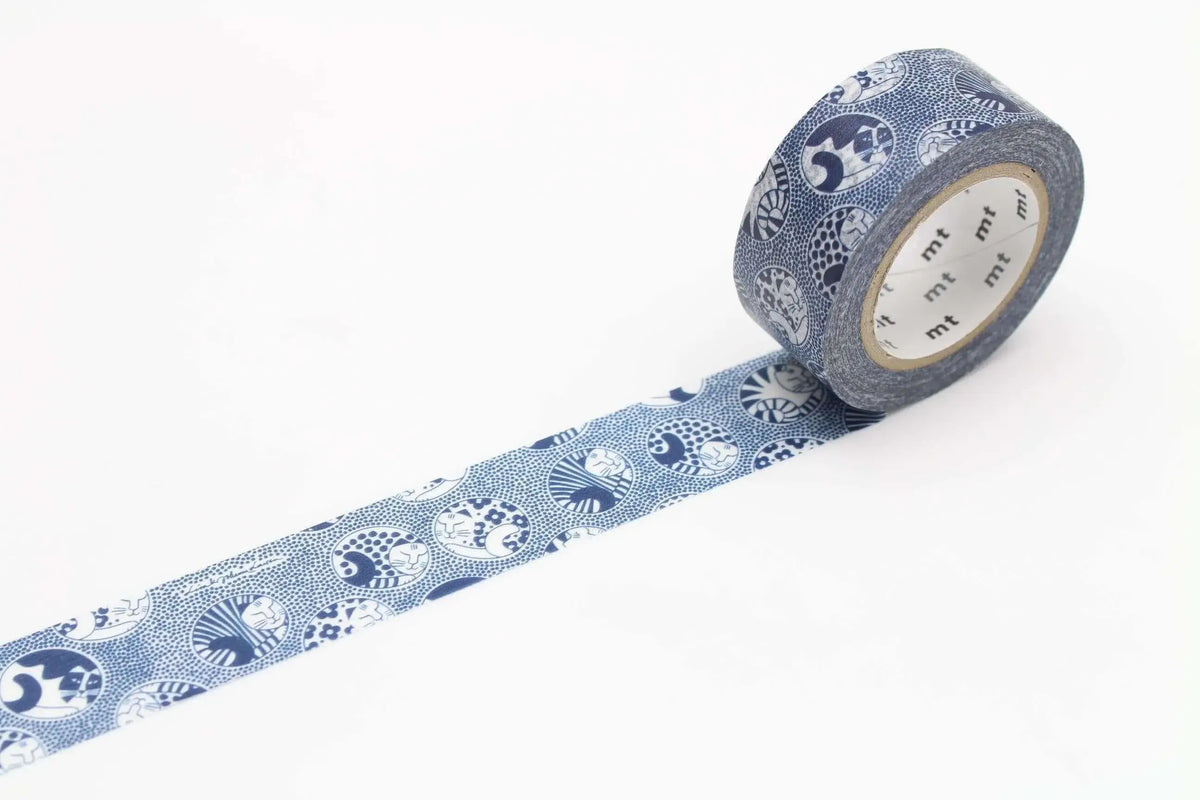 Masking Tape five cats Merlo