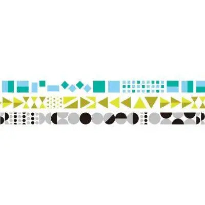 Masking Tape slim deco geometric - 3 schmale Rollen (Kopie) Merlo