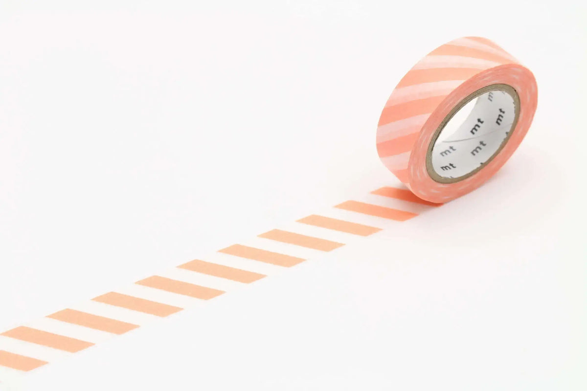 Masking Tape stripe salmon pink Merlo