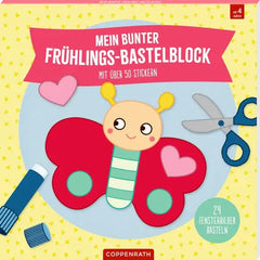 mein-bunter-fruehlings-bastelblock-mini-kuenstler - kunstundspiel 