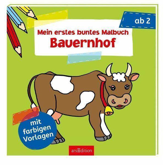 Mein erstes buntes Malbuch - Bauernhof ars edition