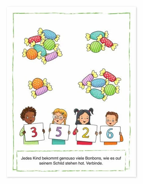 Mein Kindergartenblock - Rätseln, verbinden und zuordnen - 9783780665690 Kaufmann Verlag