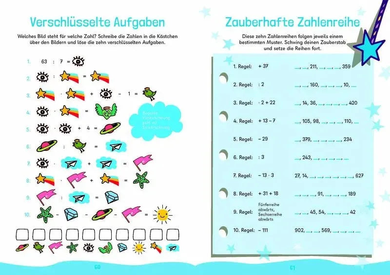 Mein megacooles Rätselbuch - Rechnen Logik Spaß mit Zahlen / Bd 1 - 9783411722235 Duden