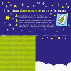 Mein Weihnachtsblock: 24 Ideen zum Malen, Basteln, Rätseln