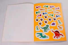Meine Dino-Welt - Rätselspaß mit Stickern