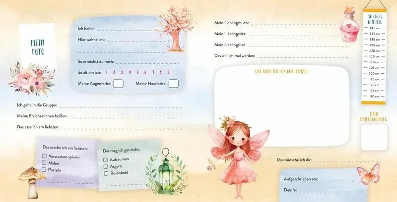 Meine Kindergartenfreunde - Feen - 9783833910449 Baumhaus Medien