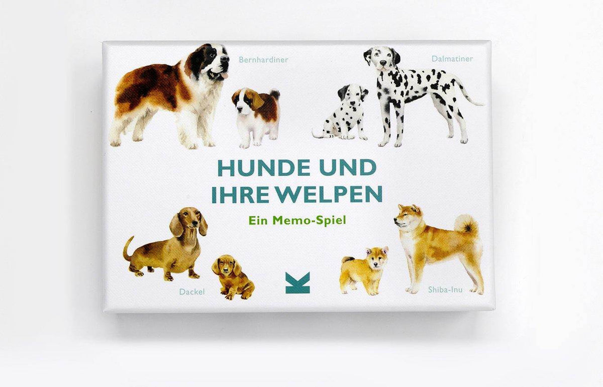 Memo Hunde und ihre Welpen Laurence King Spiele