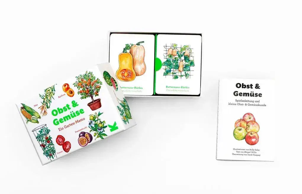 Memo Obst und Gemüse - 978-3-96244-368-9 Laurence King Spiele