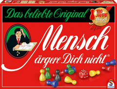 Mensch ärgere dich nicht mit Holzfiguren Schmidt Spiele