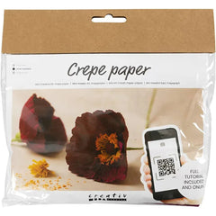Mini Kreativ Set Krepppapier Mohn - 977470 Creativ Company
