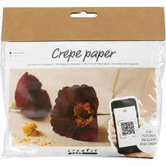 Mini Kreativ Set Krepppapier Mohn - 977470 Creativ Company