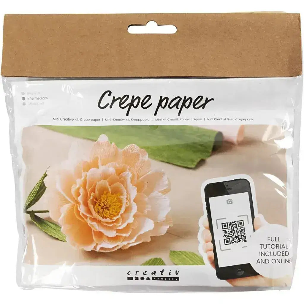 Mini Kreativ Set Krepppapier Pfingstrose - 977474 Creativ Company
