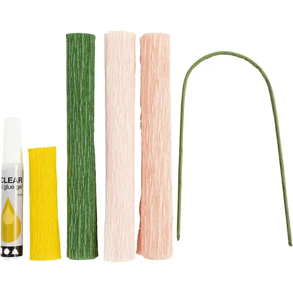 Mini Kreativ Set Krepppapier Pfingstrose - 977474 Creativ Company
