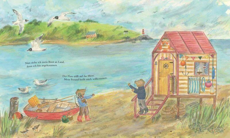 Mit Maus auf dem Fluss Antje Kunstmann Verlag