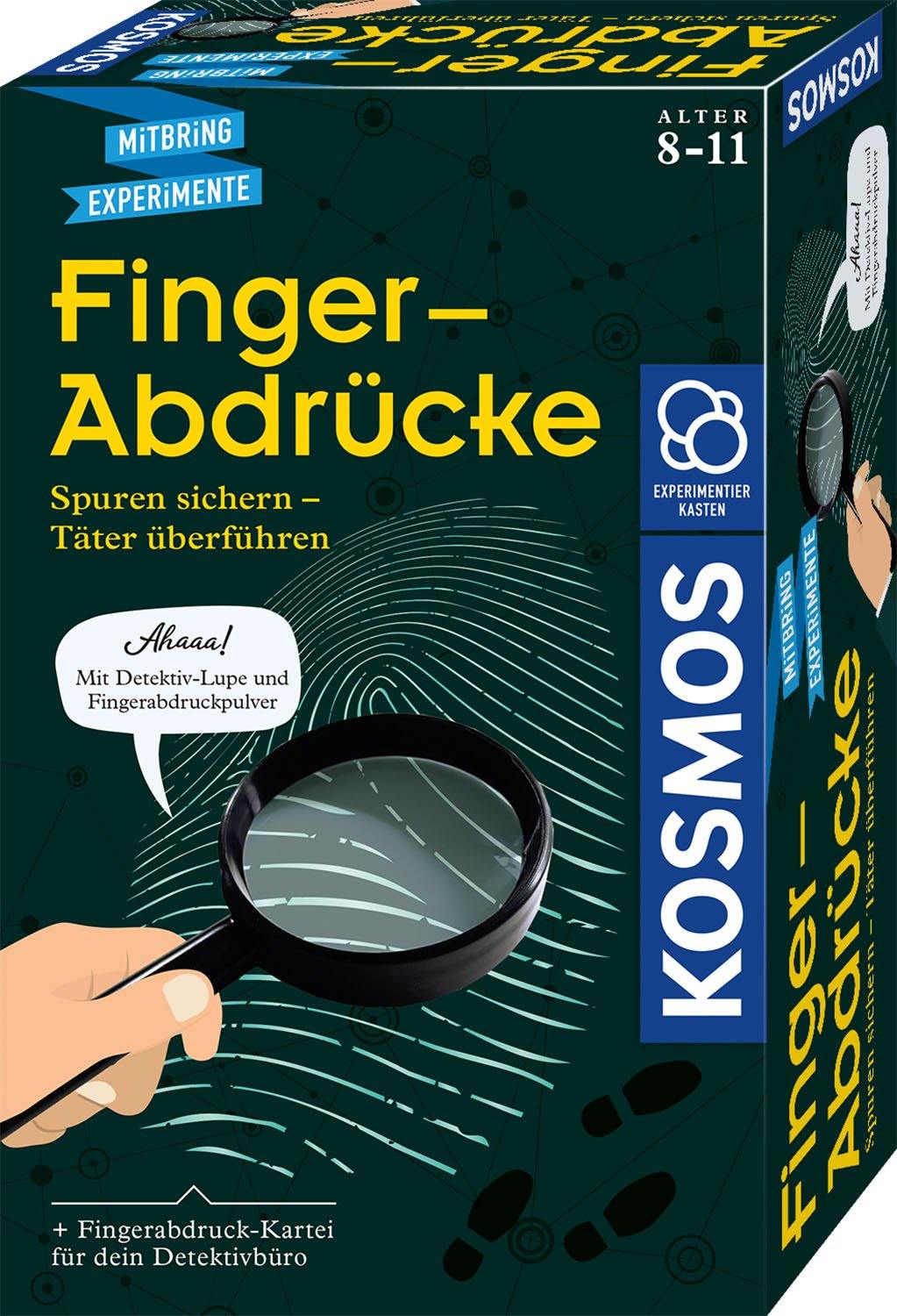 Mitbring Experiment: Fingerabdrücke - www. kunstundspiel .de 4002051657796