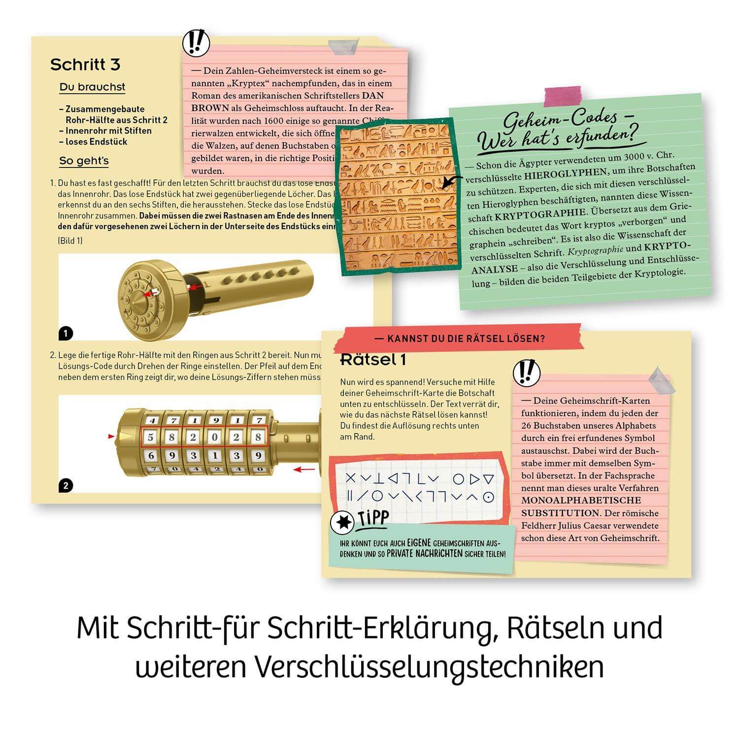 Mitbring Experiment: Geheim-Codes Kosmos Spieleverlag