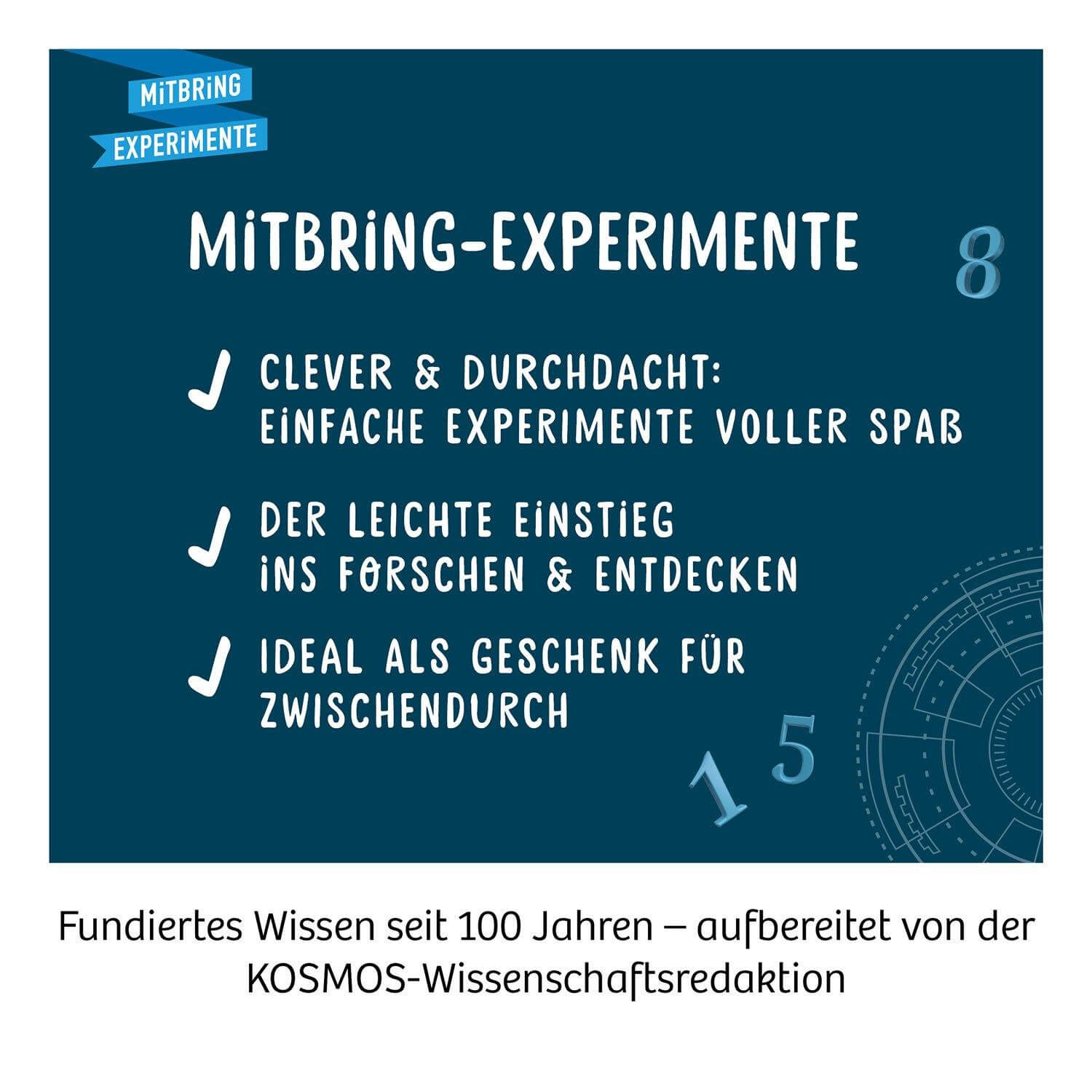 Mitbring Experiment: Geheim-Codes Kosmos Spieleverlag