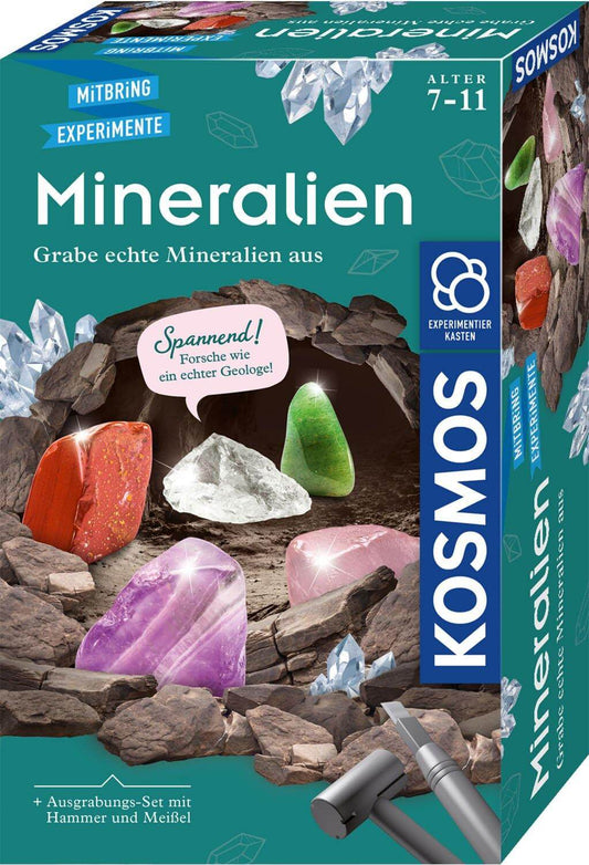 Mitbring Experiment: Mineralien Kosmos Spieleverlag