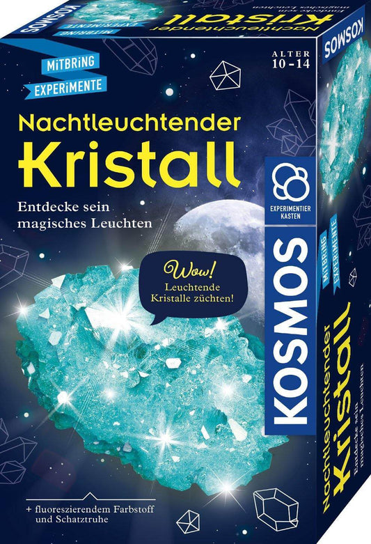 Mitbring Experiment: Nachtleuchtender Kristall Kosmos Spieleverlag