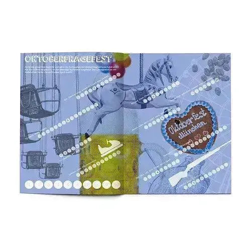 116 Seiten München - Kreativ-, Rätsel- und Malbuch Tralleri kunstundspiel 