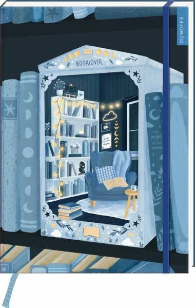 myNOTES Papeterie: Notizbuch A4 Book Nook - 4014489137573 ars edition