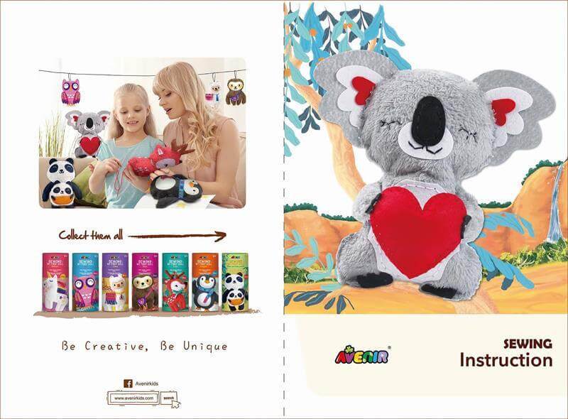 Nähset Koala Carletto