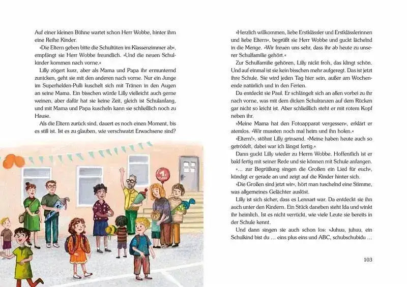 Neues aus dem Holunderweg - Endlich Schulkind! - 9783522306683 Thienemann