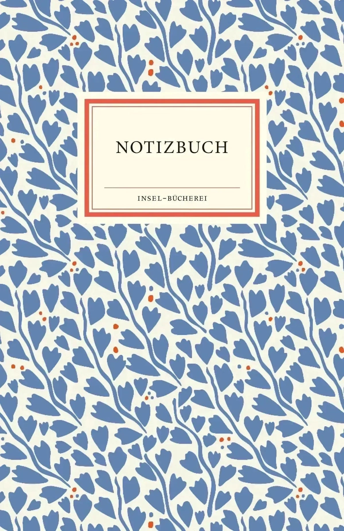 Notizbuch kleine - blaue Ranken - 9783458644415 Insel Verlag