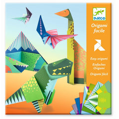 Origami Dinosaurier - www. kunstundspiel .de 08758