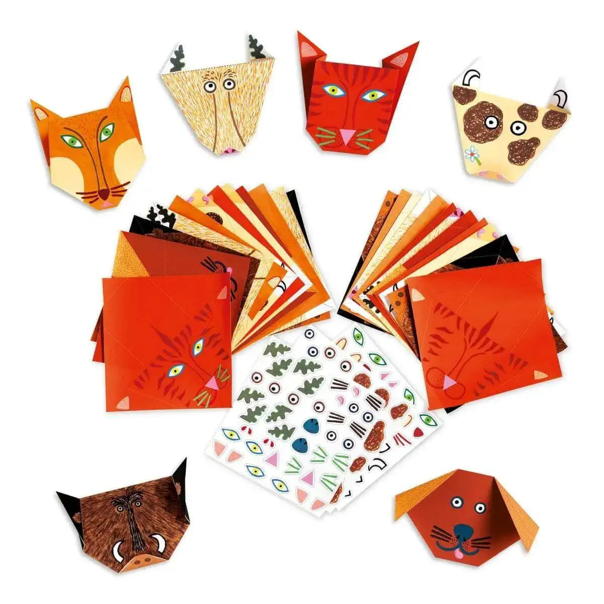 Origami - Einführung in das Origami - Tiere Djeco
