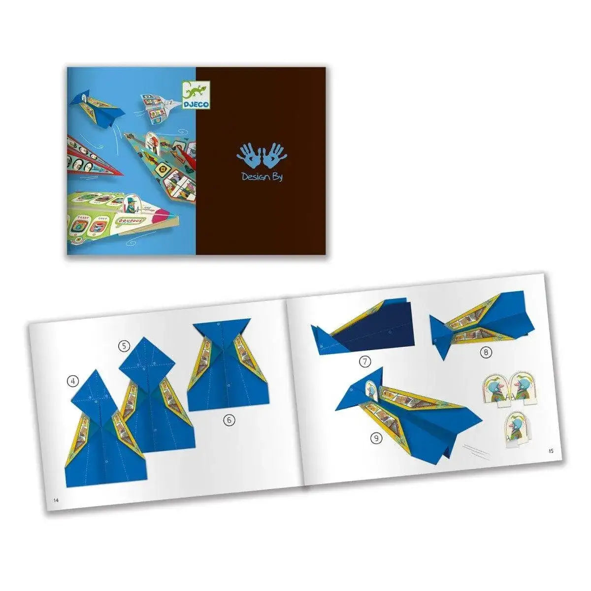 Origami Flugzeuge Djeco
