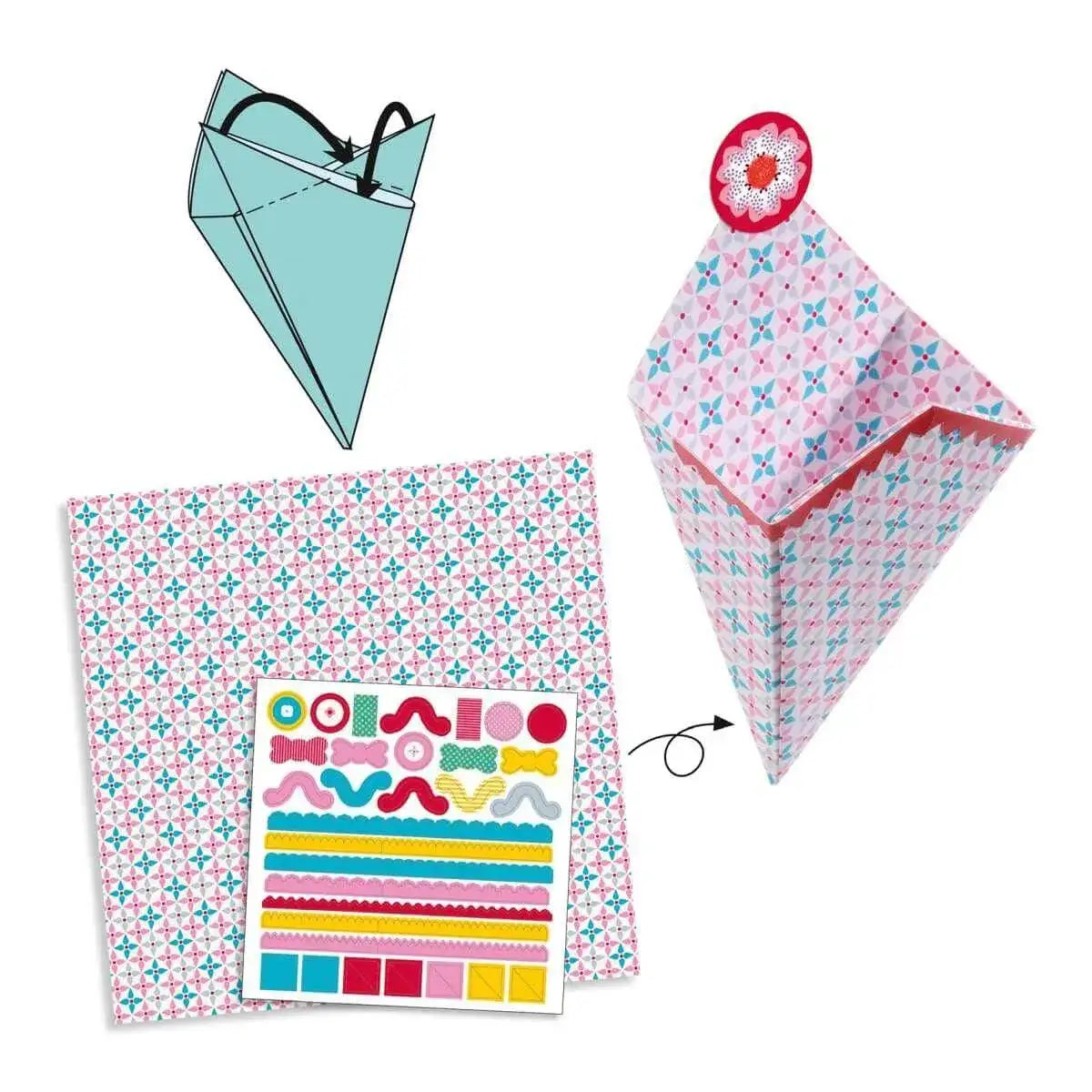 Origami kleine Schachteln Djeco