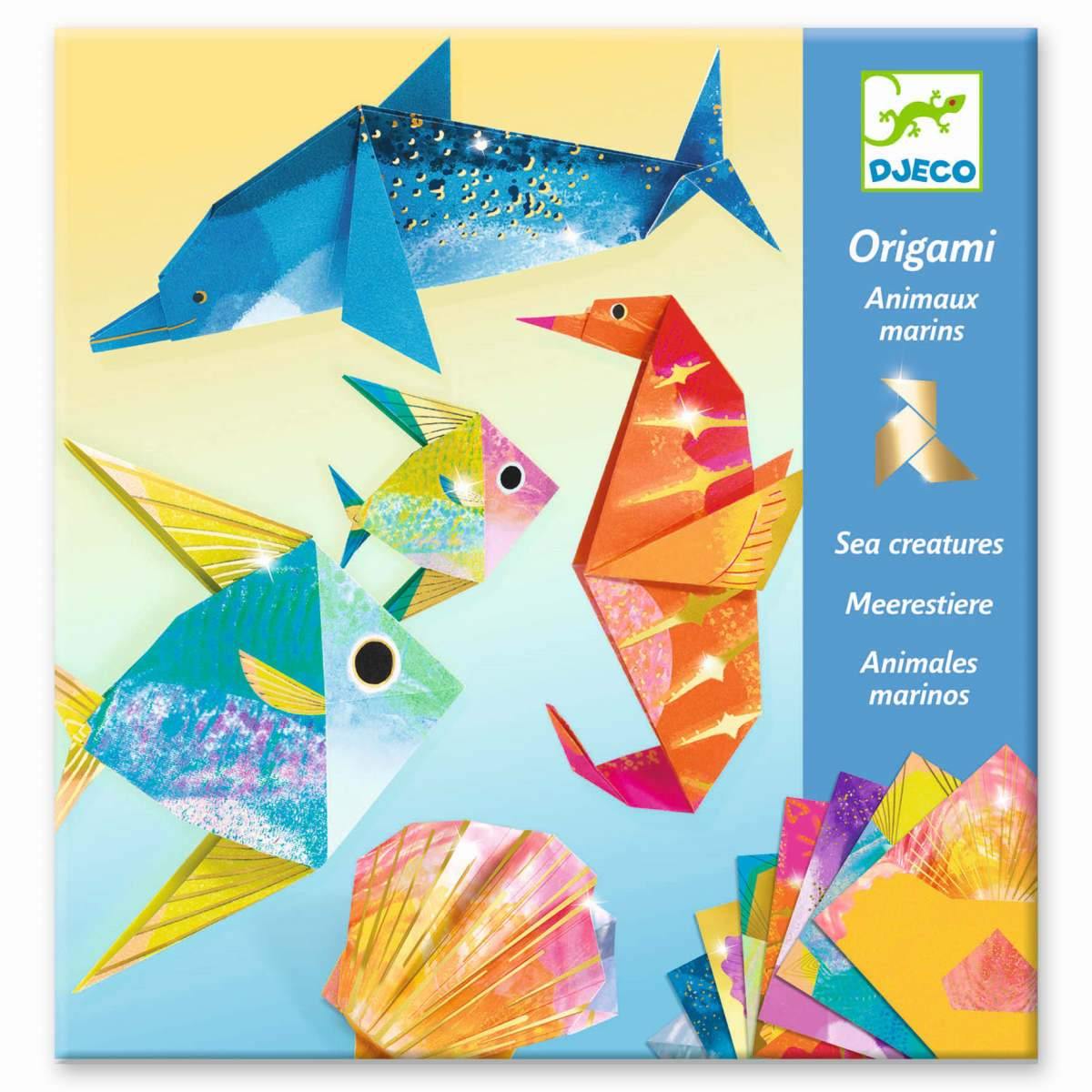 Origami Meerestiere - www. kunstundspiel .de 08755