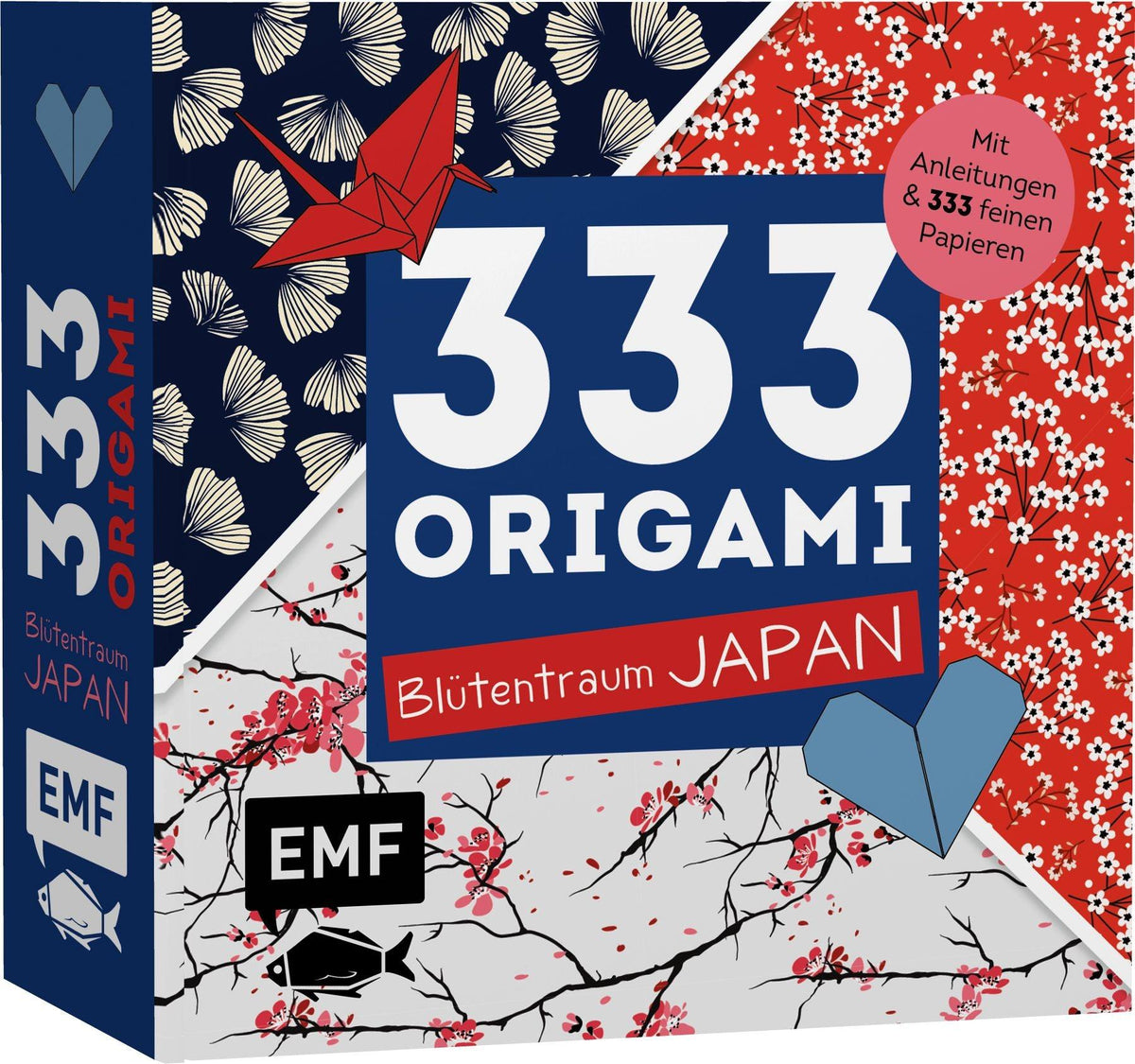 Origami Papier - Blütentraum Japan - www. kunstundspiel .de 978-3-7459-1006-3