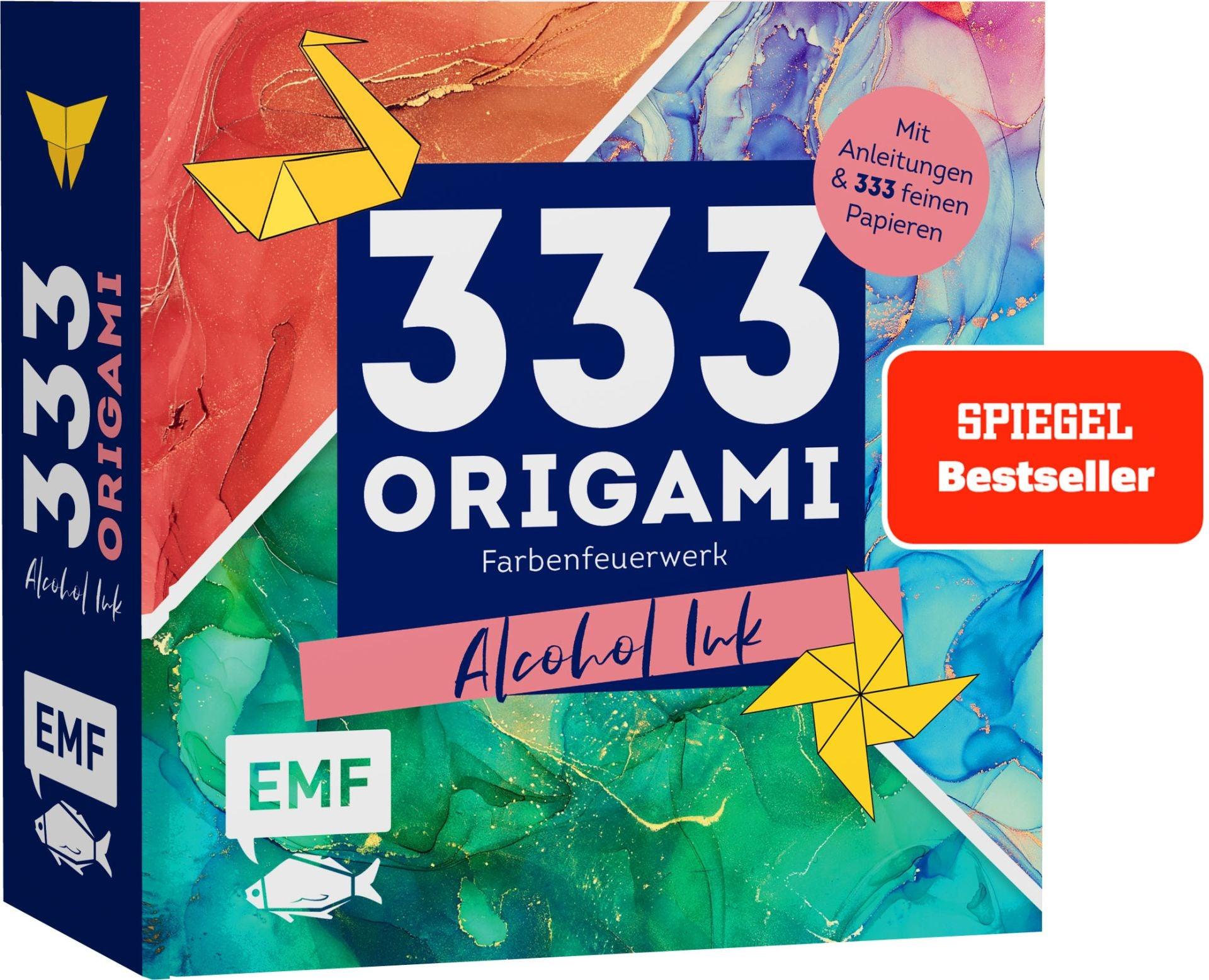 Origami Papier - Farbenfeuerwerk - www. kunstundspiel .de 978-3-7459-0610-3