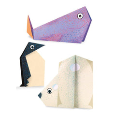 Origami Polartiere - www. kunstundspiel .de 08777