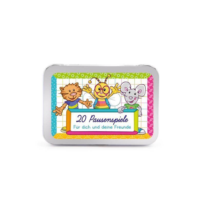 Pausenspiele in der Metallbox Trendhaus