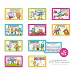 Pausenspiele in der Metallbox Trendhaus